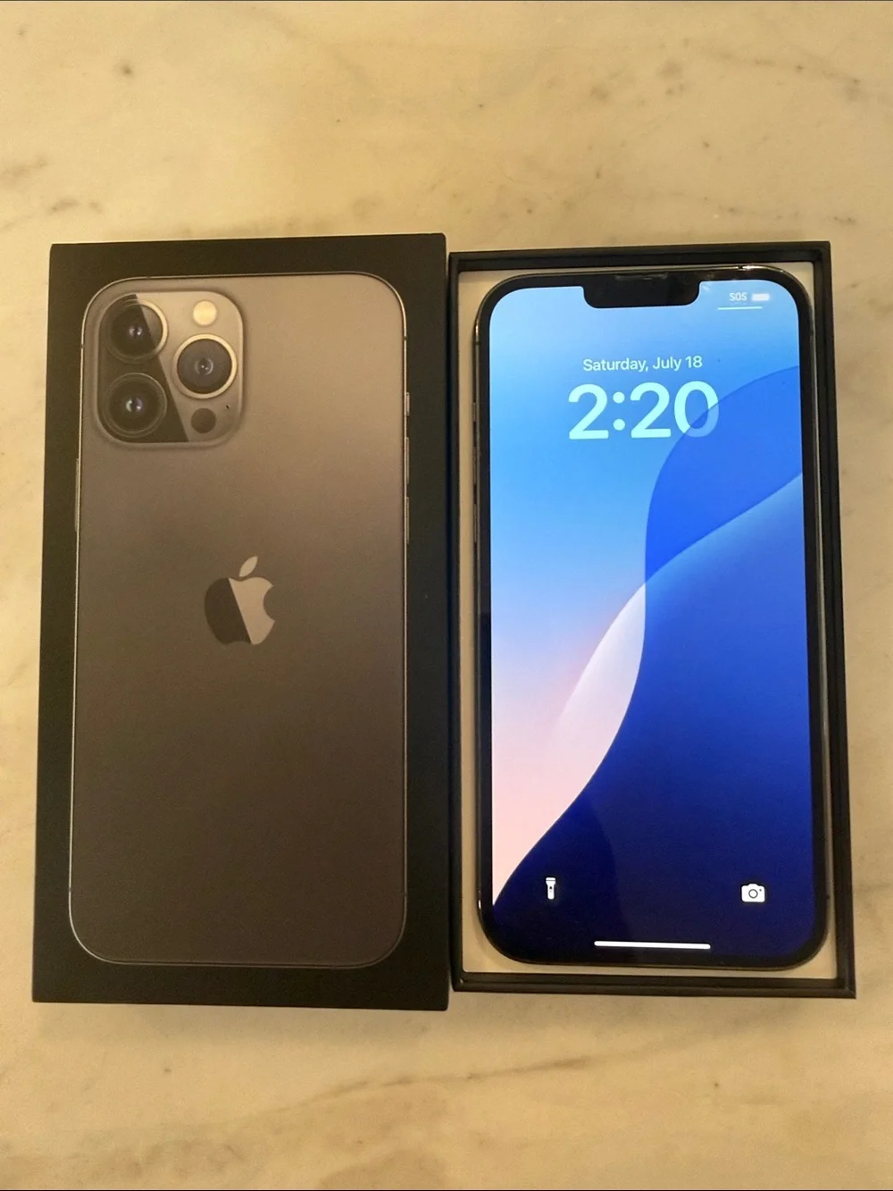 Apple iPhone 13 Pro Max - Graphite/Space Gray - 256GB Unlocked
